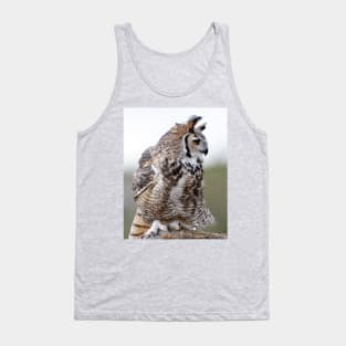 Great Horned Owl Tank Top